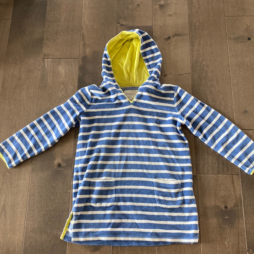 Johnny B hooded towel swim dress